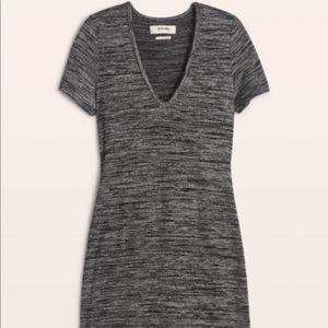 Aritzia TNA Golden Inland Dress- Dark Grey-Size M